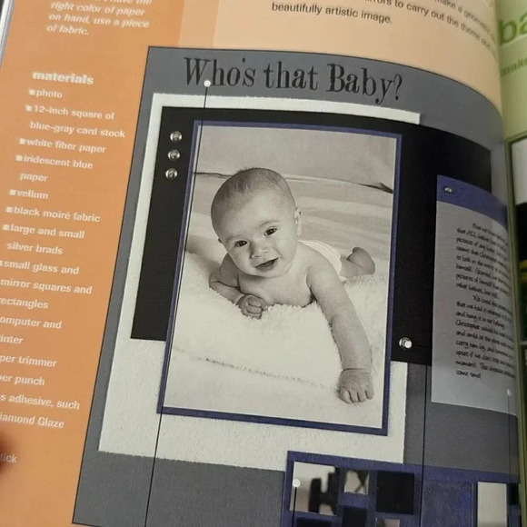 *Final Price* Better Homes & Gardens Fast Scrapbooking - Hardcover- EUC - Picture 2 of 5